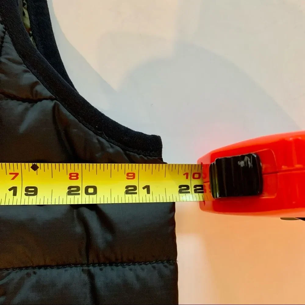 J. Crew Black Puffer Vest‎ M